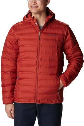 Męska kurtka puchowa pikowana COLUMBIA Grand Trek Down Jacket - czerwona