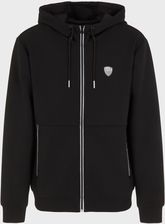 Męska Bluza Ea7 Emporio Armani Train Premium Shield M Hoodie FZ VI PA 8Npm20Pj4Ez1200 – Czarny