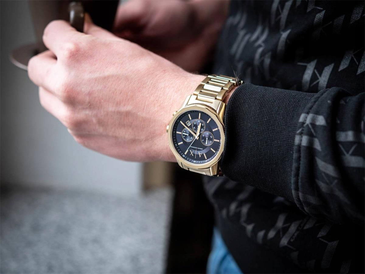 Stainless Steel Armani Uhr Ar5905 Armani Ar5905 Mercado Libre