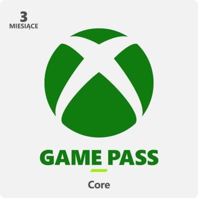 Xbox Game Pass Core 3 miesiące