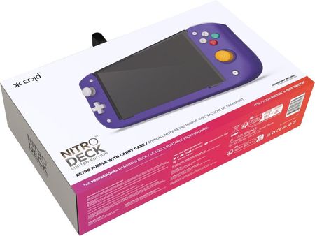 Plaion Nitro Deck Retro Nintendo Switch Limited Edition Fioletowy