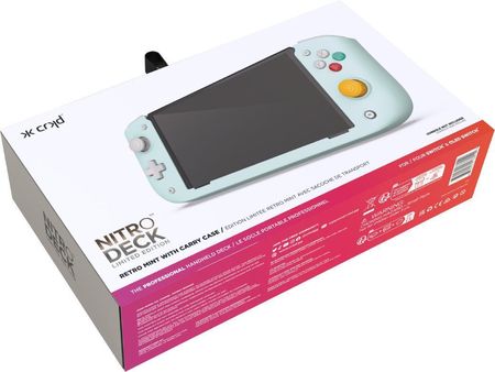 Plaion Nitro Deck Retro Nintendo Switch Limited Edition Miętowy