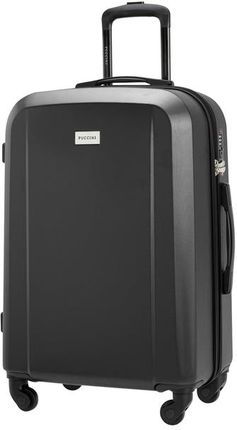 Średnia walizka PUCCINI Manchester ABS022B-1 czarna