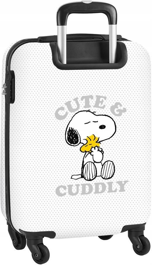 Valise Cabine Snoopy 20" - Dimensions 34.5 X 55 X 20 Cm, Couleur Menthe, 4 Roues Pivotantes, Pour Enfants - 8