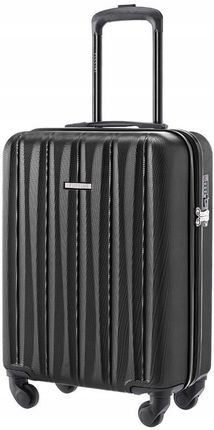 Mała walizka kabinowa Puccini Bali ABS021C czarna