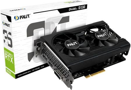 Palit GeForce RTX 3050 Dual 8GB GDDR6 (NE63050018P11070D)