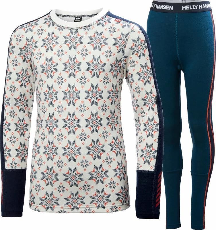 Helly Hansen Bielizna Termiczna Juniors Graphic Lifa Merino Base Layer ...