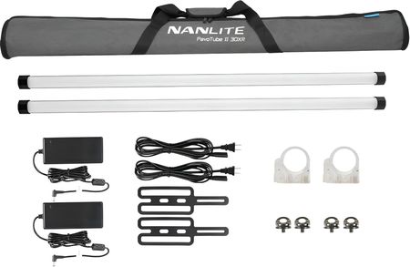Nanlite PavoTube II 30XR Tube Light 2 Kit | 2 Lampy tubowe, miecze świetlne, RGBWW, 1m, 70W, DMX, 2700K-12000K
