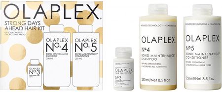 Olaplex Strong Days Ahead Hair Kit Zestaw Do Wzmocnienia Włosów I Nadania Im Większego Połysku