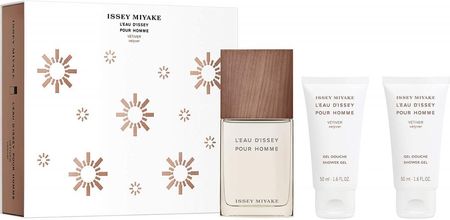 Issey Miyake L'Eau D'Issey Pour Homme Vetiver Woda Toaletowa Xmas Set