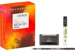Catrice The Essential Brow Set Self Care Essentials Zestaw Upominkowy Do Brwi Odcień Medium