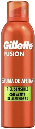 Gillette Fusion Pianka Do Golenia Dla Skóry Wrażliwej 250Ml