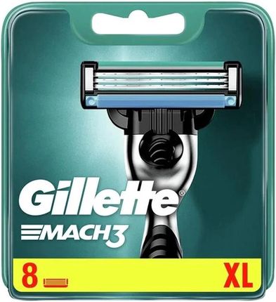 Gillette Mach3 Wymienne Ostrza Do Maszynki Golenia 8szt.