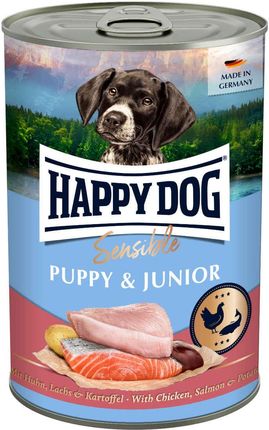 Happy Dog Sensible Puppy & Junior Kurczak Łosoś 400G