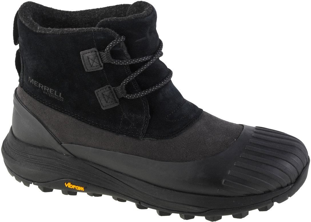 Merrell Siren Thermo Demi Wp J Damskie Buty Zimowe Czarne