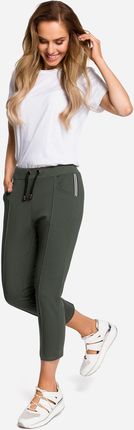 Spodnie sportowe Made Of Emotion M411 M Military Green (5903068428890)