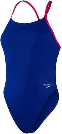 Damski Strój kąpielowy Speedo Solid Tiebk 1Pc AF 8-00318115504 – Niebieski