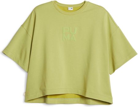 Koszulka damska Puma INFUSE RELAXED zielona 62144353