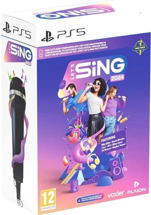 Let’s Sing 2024 + 1 mikrofon (Gra PS5)