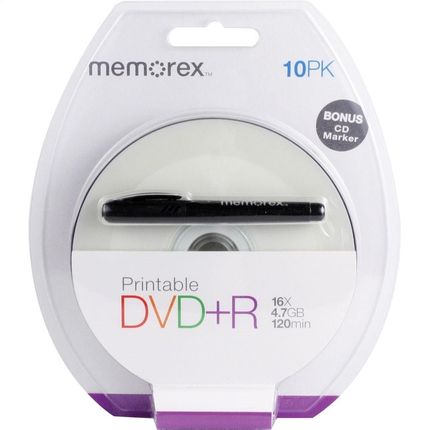 Memorex Printable DVD+R (32024754)