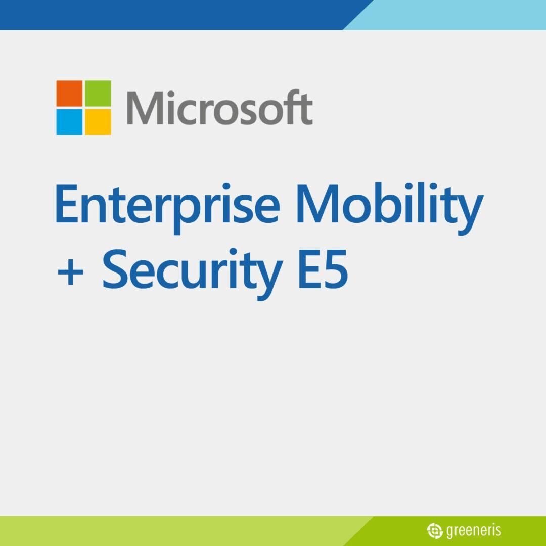 Program biurowy Microsoft Enterprise Mobility + Security E5 ...