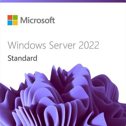 Microsoft Windows Server 2022 Standard - 2 Core License Pack - subskrypcja roczna (1 rok) (DG7GMGF0D5RK0006_P1YP1Y)
