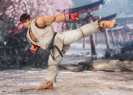 Bandai Tamashii Nations Street Fighter S.H. Figuarts Action Figure Ryu (Outfit 2) 15cm - zdjęcie 2