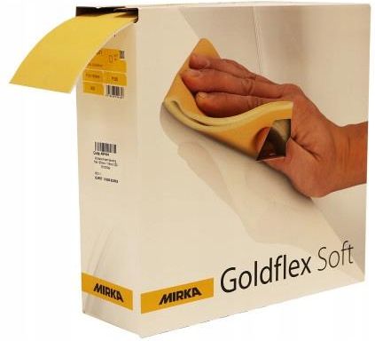 Mirka Goldflex Soft, 115 × 125 mm, P240, Rolle à 200 Stück