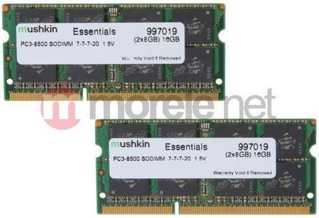 Mushkin SO-DIMM 16GB DDR3 Essentials (997019)