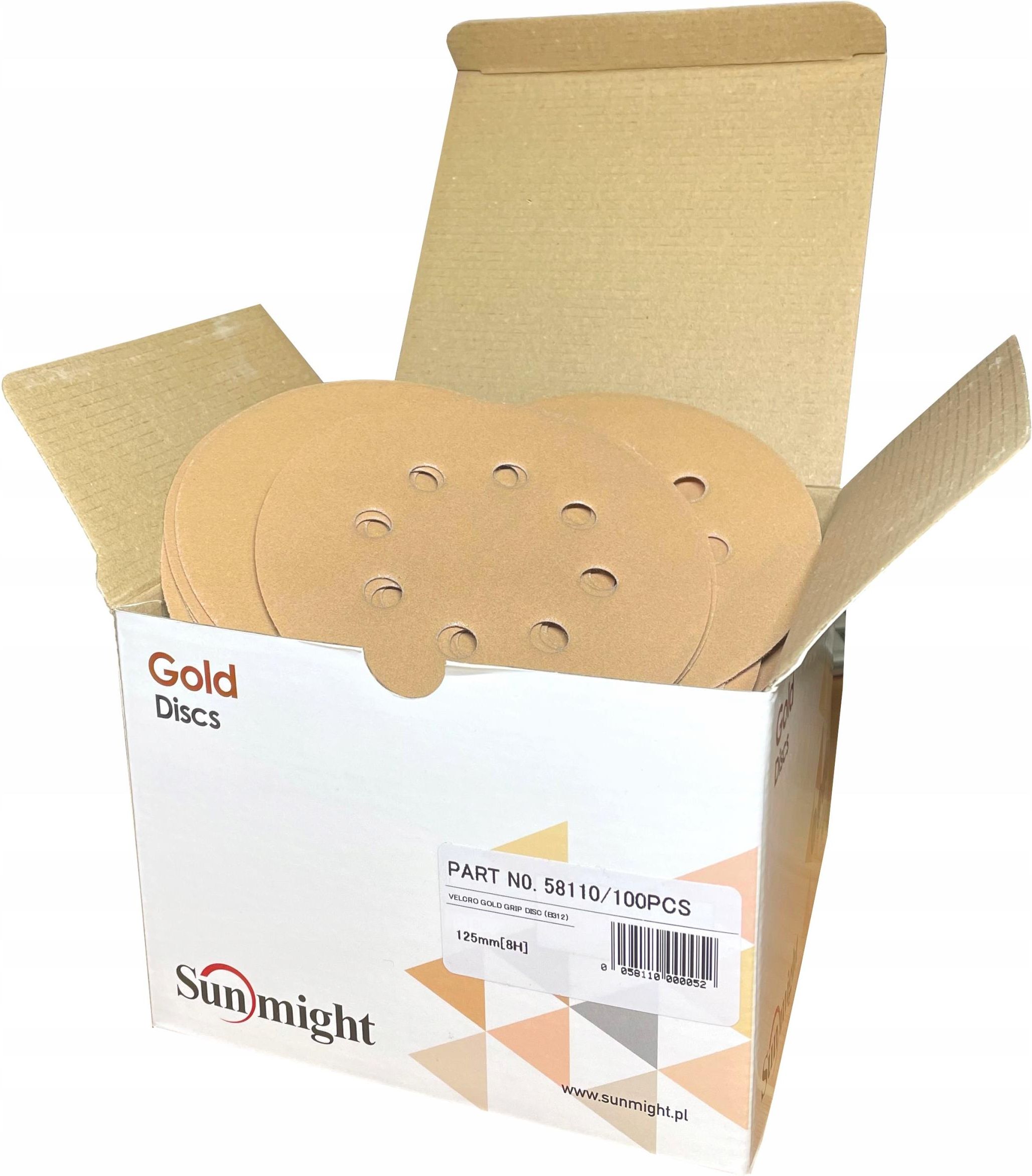 Sunmight Gold Papier ścierny Krążek 150MM P100 58107 - Opinie i ceny na ...