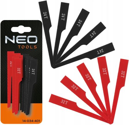 Neo Tools Ostrza 24T i 32T do 14-034, zestaw 10szt. 14-034-401 14034401