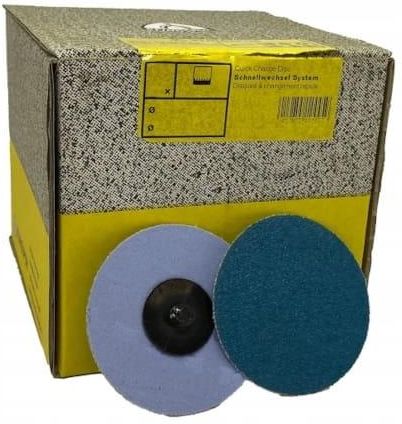 Klingspor QMC 555 Stützteller | 50mm Durchmesser | 6mm Schaft | Für Schleifarbeiten | FIRM Härtegrad