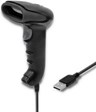 Qoltec Laserowy Czytnik Kodów Kreskowych 1D Ccd Usb Czarny (1089060423)