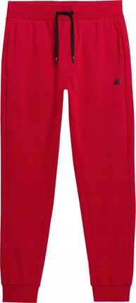 Spodnie 4F Dresowe 4FSS23TTROM223 Czerwone R. XL