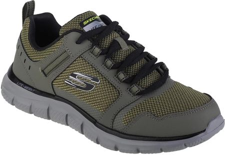 Buty sneakersy Męskie Skechers Track-Knockhill 232001-OLBK Rozmiar: 47.5