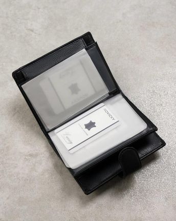 Portfel męski Cavaldi M302BL-PU-6878 czarny - zdjęcie 2