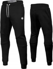 Zdjęcie SPODNIE DRESOWE MĘSKIE PIT BULL SMALL LOGO ŚLISKIE XXL - Wyśmierzyce