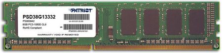 Patriot Memory 8GB PC3-10600 (PSD38G13332)