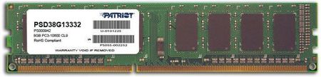 Patriot Memory 8GB PC3-10600 (PSD38G13332H)