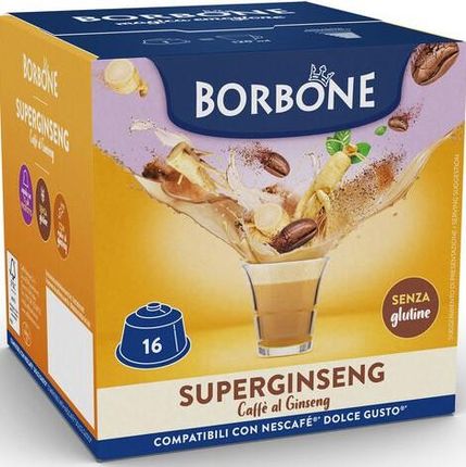 Caffé Borbone Superginseng Żeń Szeń Dolce Gusto 16szt.