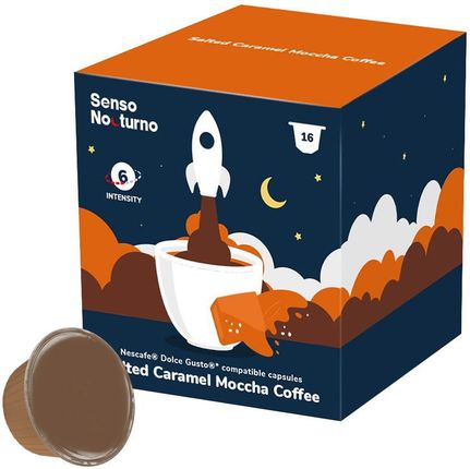 Rene Coffee Pads Magmar Sp. Z O.O. Senso Nocturno Salted Caramel Mocha 16 Kaps.