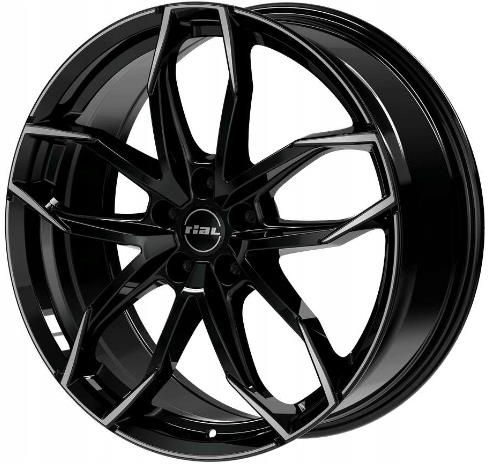 Felgi Rial Felgi 17x6 5 4X108 Et20 65 1 Lucca Czarne - Aluminiowe ...