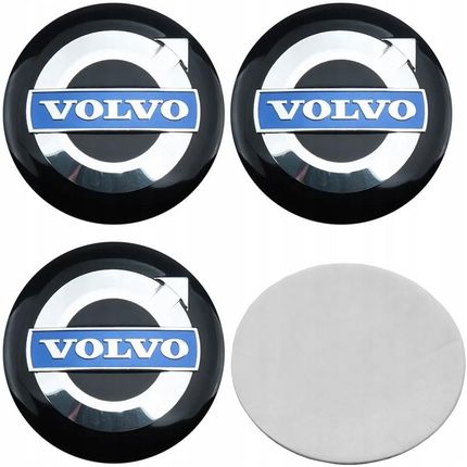 Volvo Naklejki Znaczki Emblematy Logo Na Kołpaki Dekielki 56Mm 4Szt