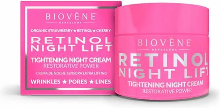 Krem Biovene Retinol Night Lift Tightening Cream Restorative Power na noc 50ml