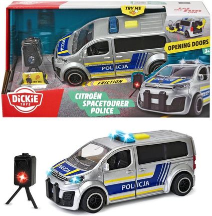 Simba Dickie Toys Sos Citroën Policja Kontrola Prędkości, 15Cm
