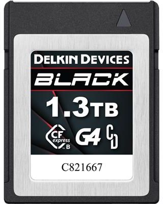 Delkin CFexpress BLACK R1800/W1560 (G4) 1,3TB