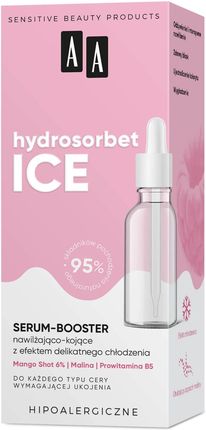 Aa Hydrosorbet Ice Serum Booster Nawilżająco-Kojące Z Efektem Delikatnego Chłodzenia 30 ml