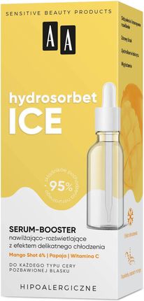 Aa Hydrosorbet Ice Serum Booster Nawilżająco-Rozświetlające Z Efektem Delikatnego Chłodzenia 30 ml