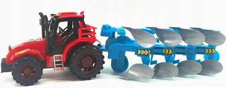 Gazelo Traktor Z Maszyną Pługiem Pług 38T