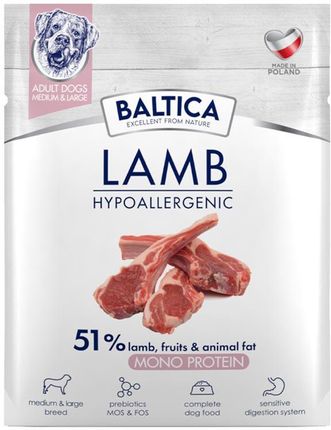 Baltica Lamb Hypoallergenic Adult Ml 50G